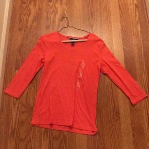 Pink sweater from Karen Scott in size small.